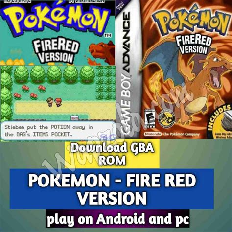 pokemon fire red zip download.